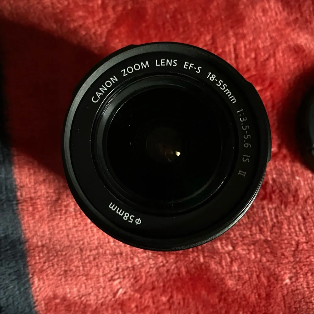 Excellent Canon Rebel T6 with 18-55 EF-S Lens